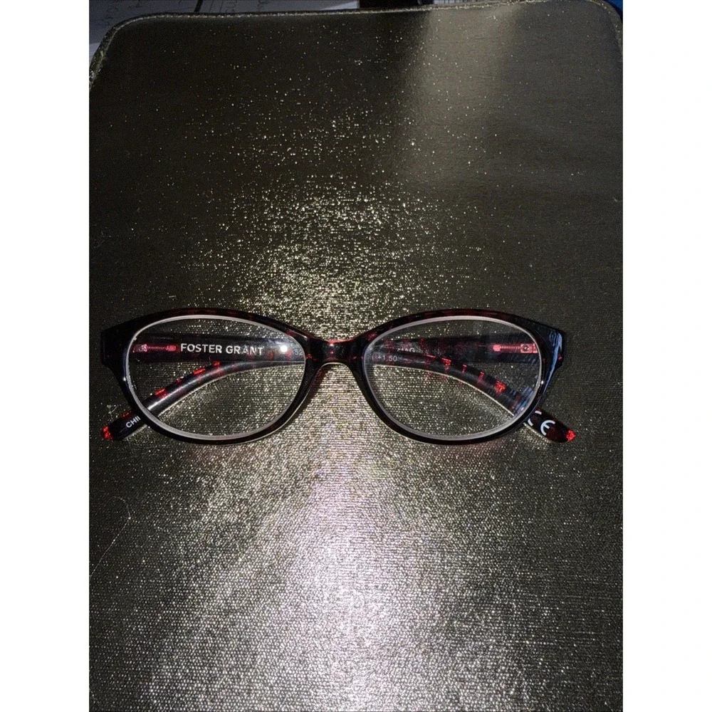 FG123 Foster Grant WHO MONICA +1.50Women's Readers MAGENTA  READING GLASSES 5356